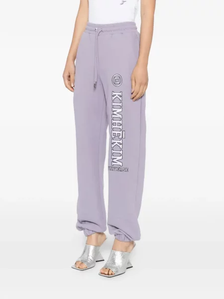 Hlače Kimhekim ljubičasta