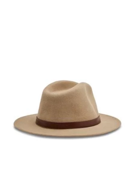 Brixton Klobouk MESSER FEDORA / hnědá béžová