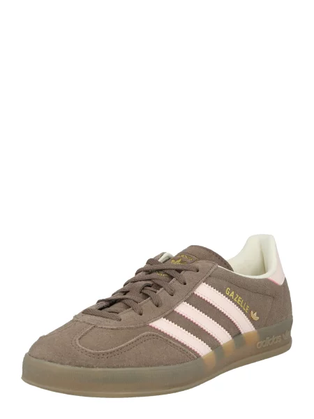 ADIDAS ORIGINALS Nizke superge GAZELLE INDOOR rjava / svetlo roza