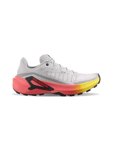 Buty do biegania Salomon Genesis 2 gray violet/safety yellow szare