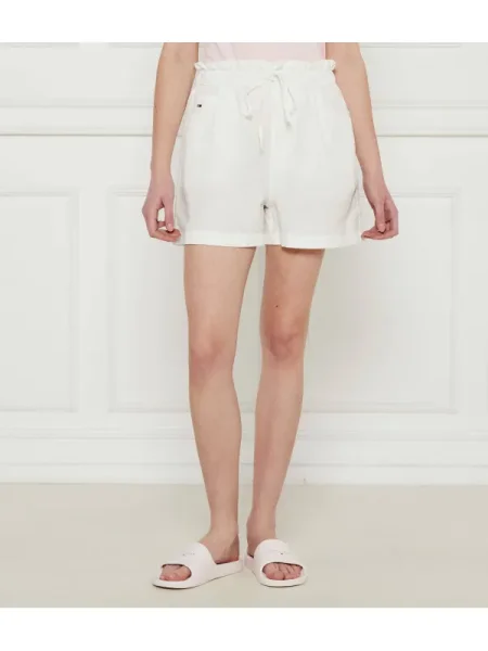 Tommy Jeans Pantaloni scurți | | cu adaos de in alb