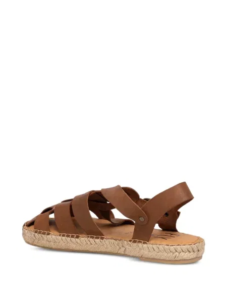 Espadrile Fly London cu bretele maro