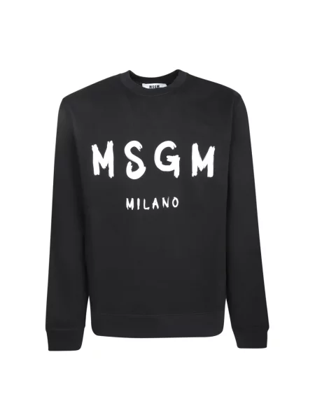 Bluza Msgm z logo czarna