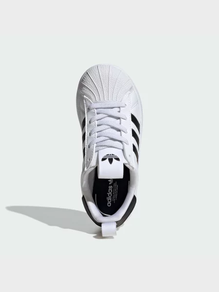 Дитячі Кеди низькі adidas Superstar синтетична шкіра білий