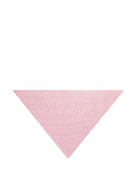 Fular Bompard tricotate roz