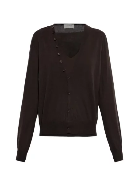 Cardigan Lisa Yang din cașmir maro
