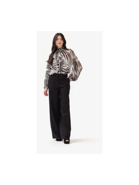 Spodnie Max Mara Studio czarne