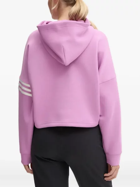 Polo Adidas cu dungi cu imagine negru