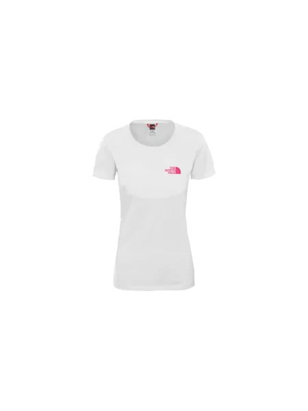 The North Face W Bf Red Box Tee Kobiety Koszulki The North Face Size: XS biały
