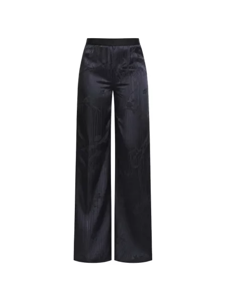 Pantaloni Forte_forte din jacard albastru