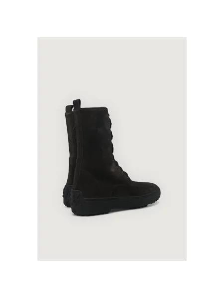 Botki Tod's skórzane brązowe