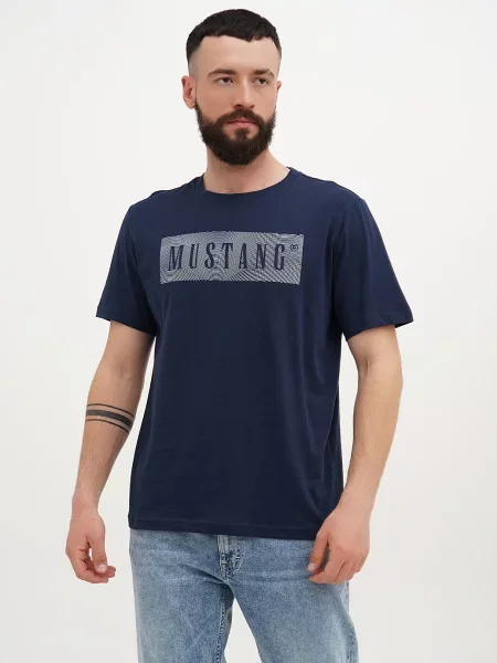 Футболка Mustang Jeans Austin синій