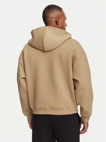 HUGO Pulóver Dabinhood Oversize bézs