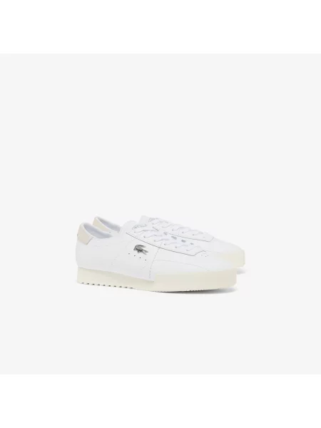 Lacoste Skórzane Sneakersy Aura białe