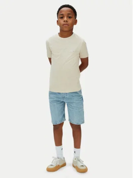 Calvin Klein Jeans Džinsiniai šortai Skater Šviesiai mėlyna
