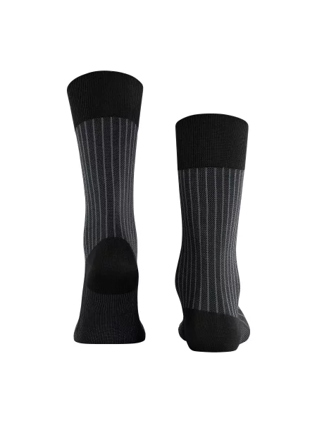 Skarpetki w paski Falke Oxford czarne
