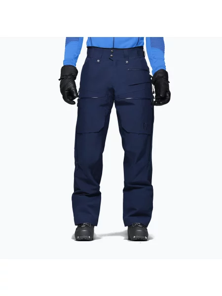 Pantaloni de schi pentru bărbați Norrona Lofoten Gore-Tex Insulated indigo night