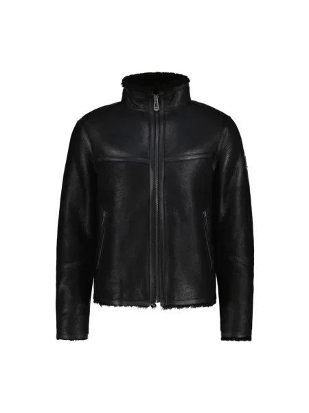 Kurtka skórzana Belstaff czarna
