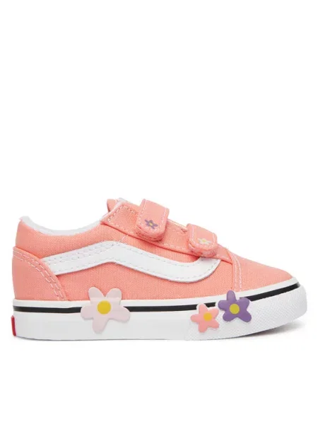Tenisky Vans Old Skool V Flower Koralová