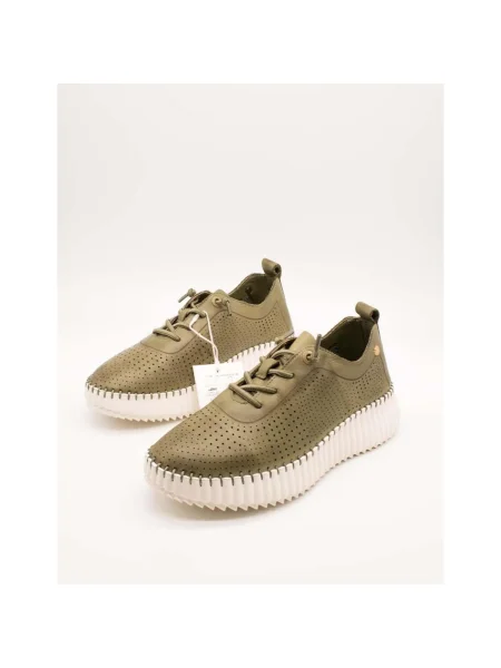 Pantofi Carmela verde