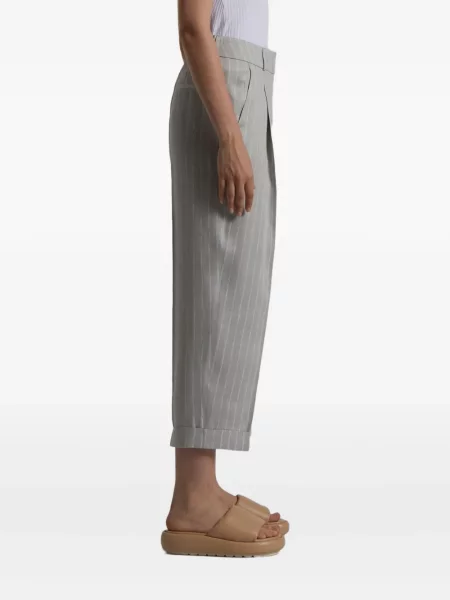 Pantaloni Peserico cu dungi gri