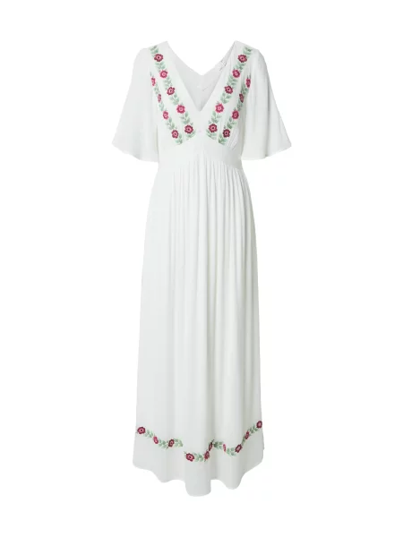 YAS Rochie YASCHELLA verde mentă / roz / magenta alb