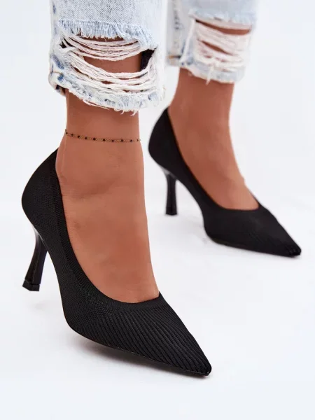 Pantofi cu toc Boto negru