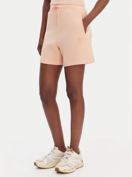 Sportovní kraťasy Guess oranžové