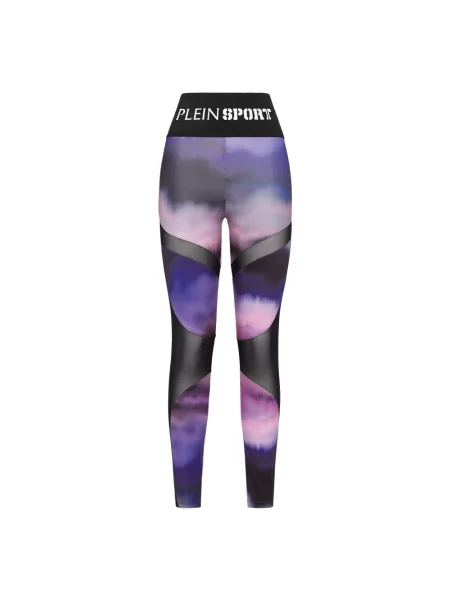 Legginsy Plein Sport fioletowe