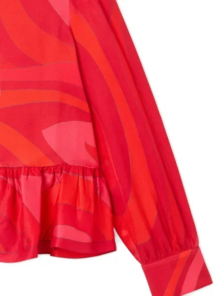 Dětska halenka Pucci červená