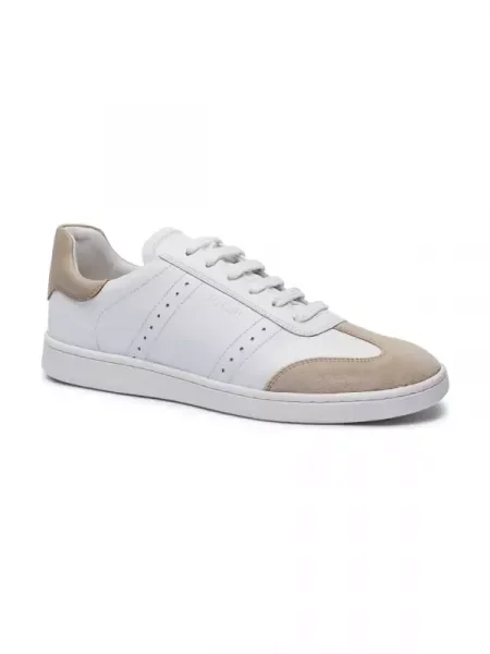 Joop! Bőr sneakers tornacipő Misto Ike szürke