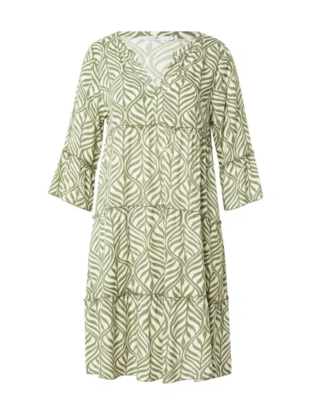 Hailys Rochie verde / murdar alb