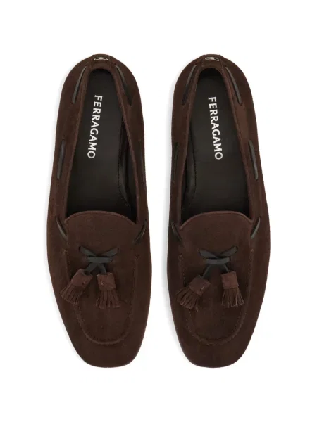 Loafersy Ferragamo hnedá