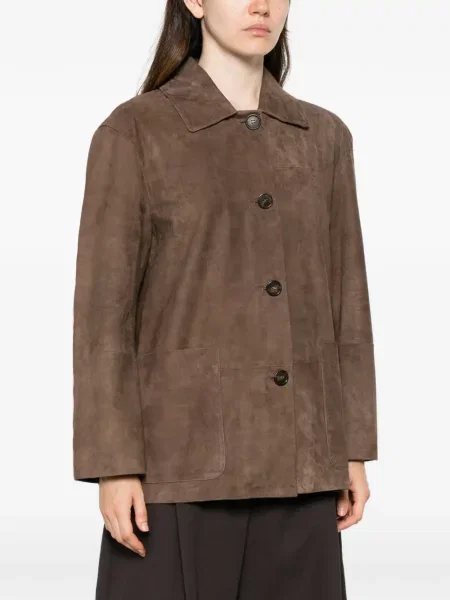 Geanta de piele Sportmax maro