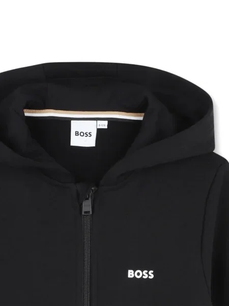 Bluza z kapturem dziecięca Bosswear czarna