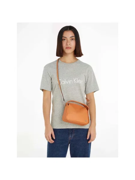 Kabelka Calvin Klein Jeans oranžová