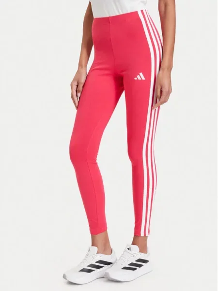 Pantaloni Adidas cu dungi roz