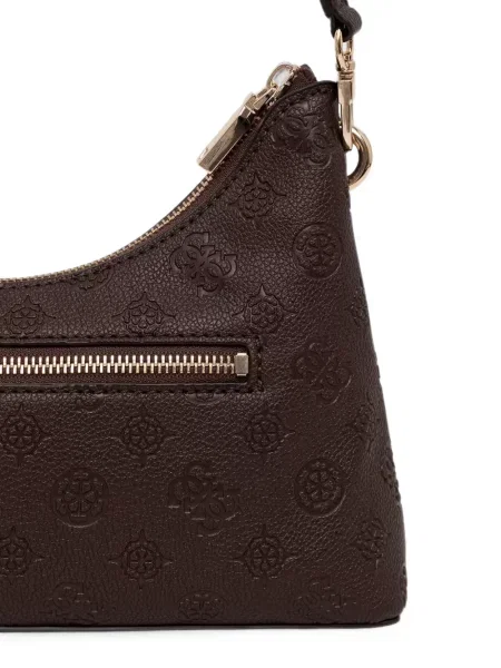 Τσάντα Guess με αυτόγραφο καφέ