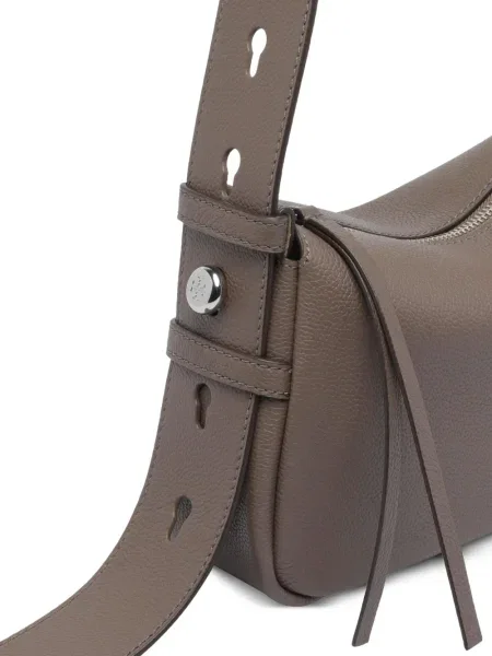 Geanta de piele Tory Burch din piele maro