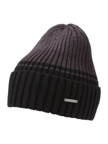 Chillouts Căciulă Malik gri închis negru