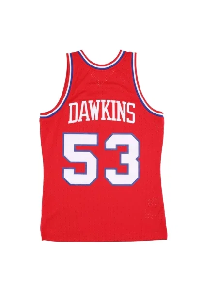Koszulka sportowa Mitchell & Ness do koszykówki czerwona