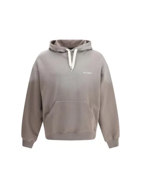 Bluza z kapturem Axel Arigato z kapturem brązowa