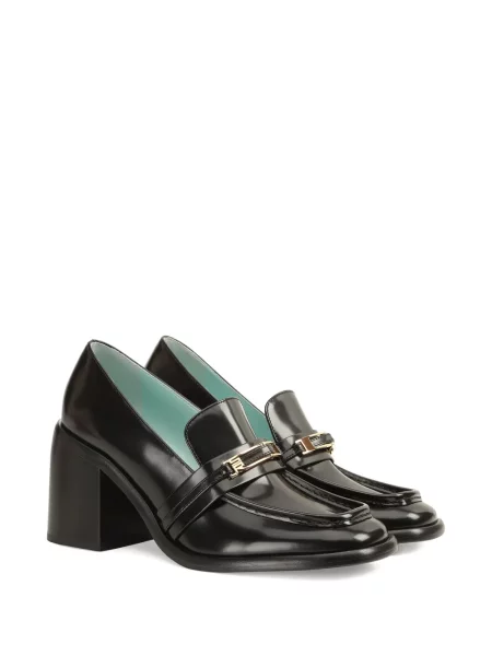 Pantofi loafer Sergio Rossi din piele negru