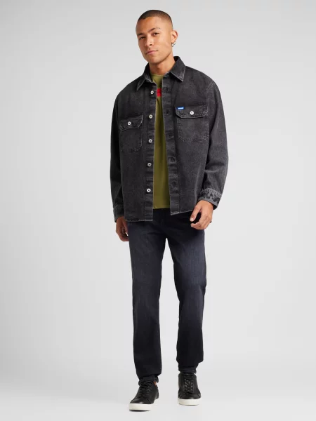 BOSS Jeans Maine închis gri
