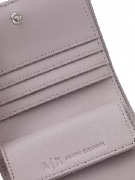 Portofel Armani Exchange cu autograf violet