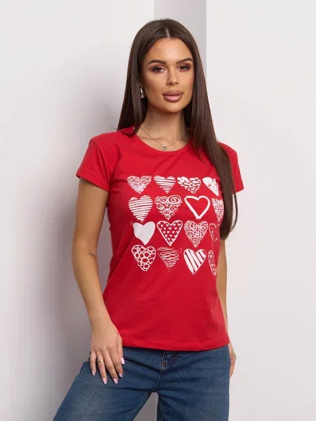 Футболка ISSA Plus червоний