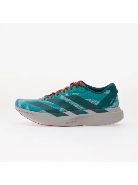 Sneakers adidas x Labrum Adizero EVO SL Pure Teal/ Legacy Teal/ Mystery Red EUR 43 roșu