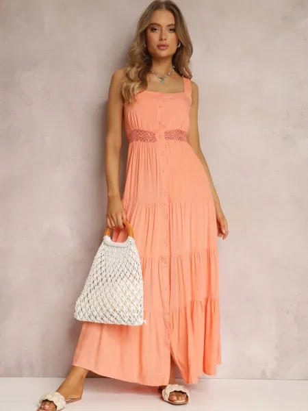 Rochie Sinaya portocalie