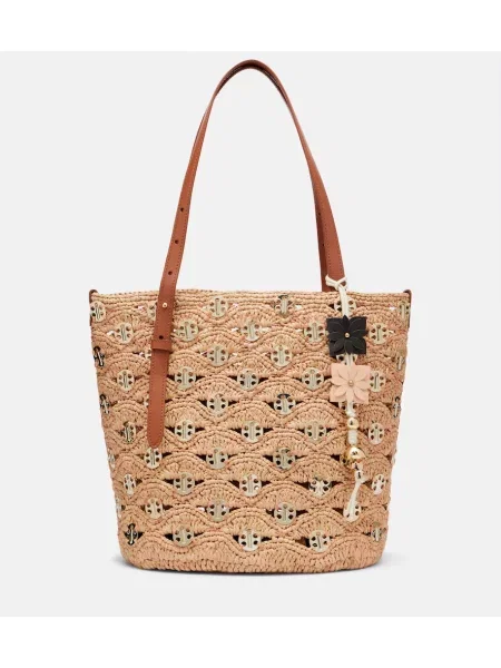 Geantă shopper Rabanne bej