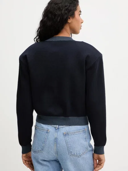 Rotate cardigan din amestec de casmir